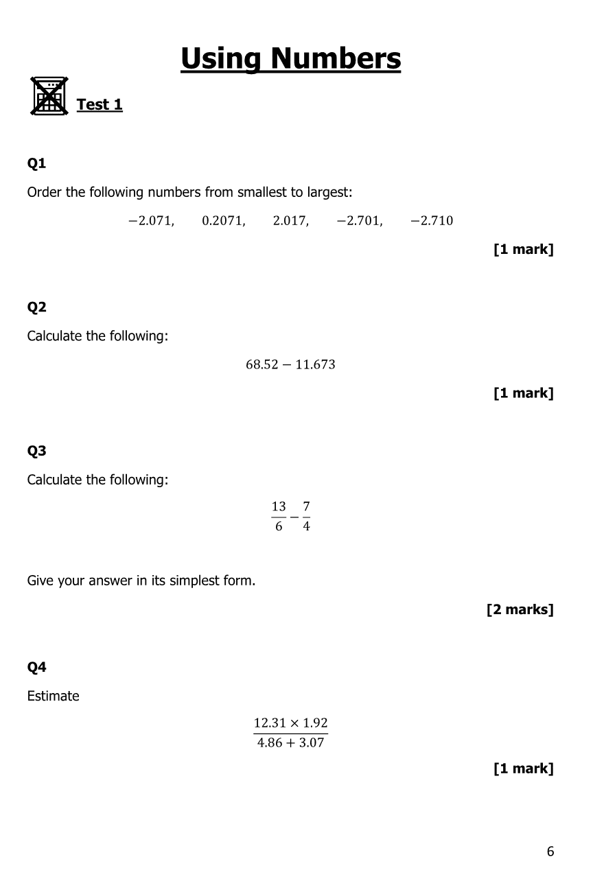 Functional Skills Maths Level 2 Mini Tests Pass Functional Skills