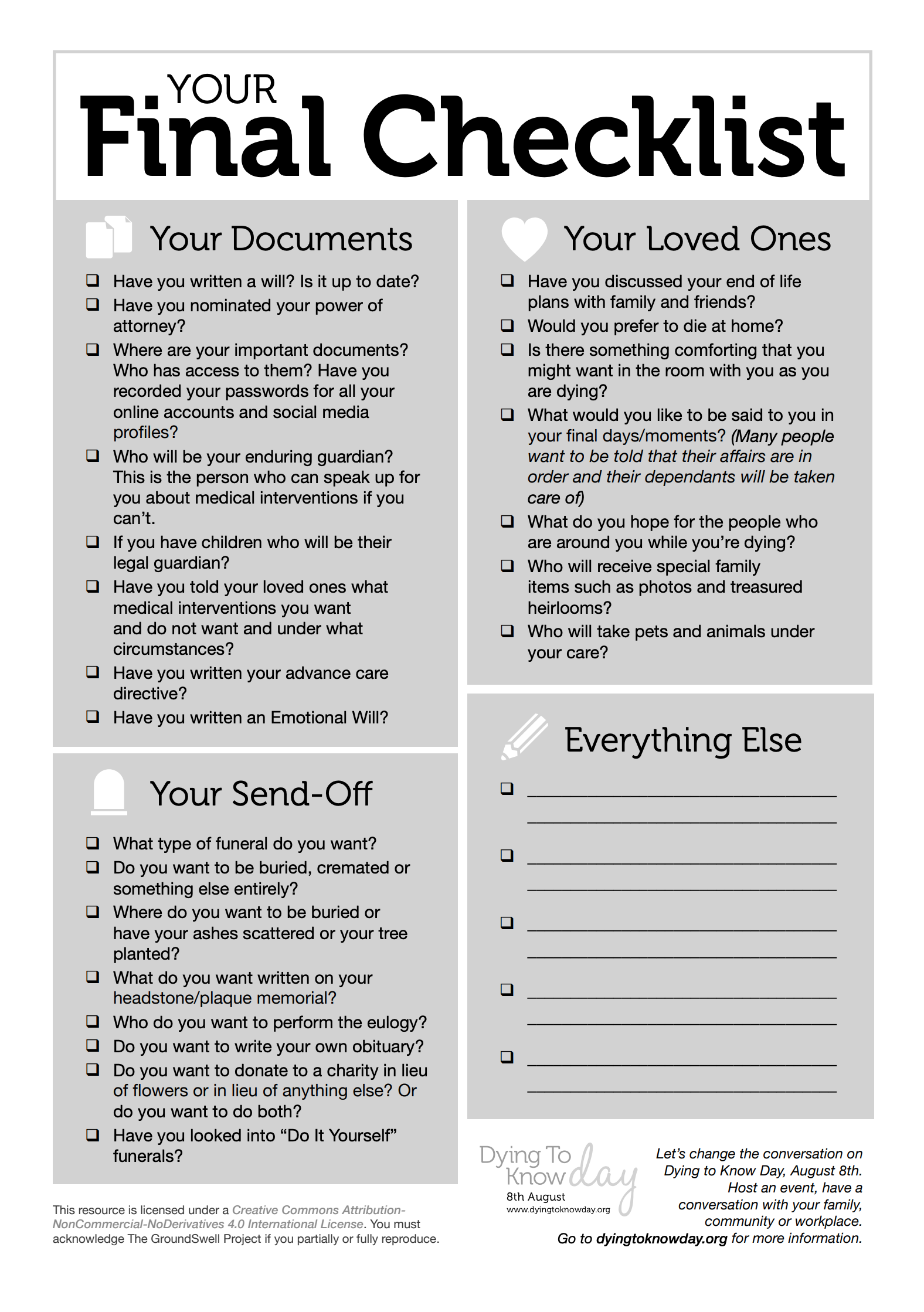 Funeral Clearance Services Business Plan Template