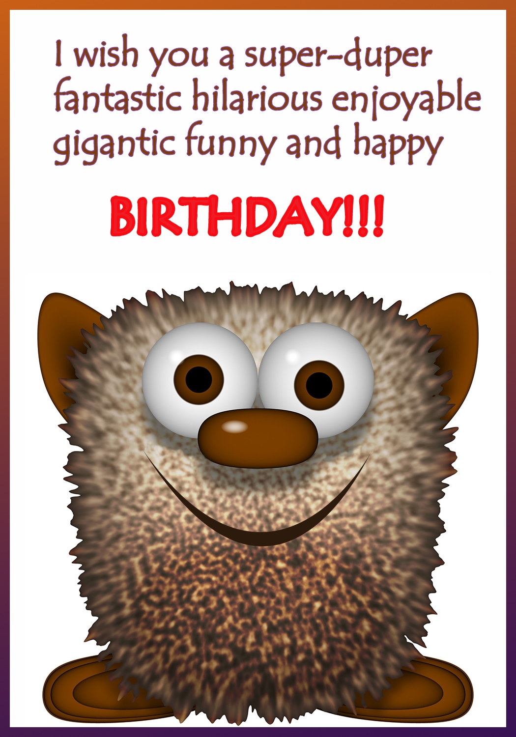 funny printable birthday cards