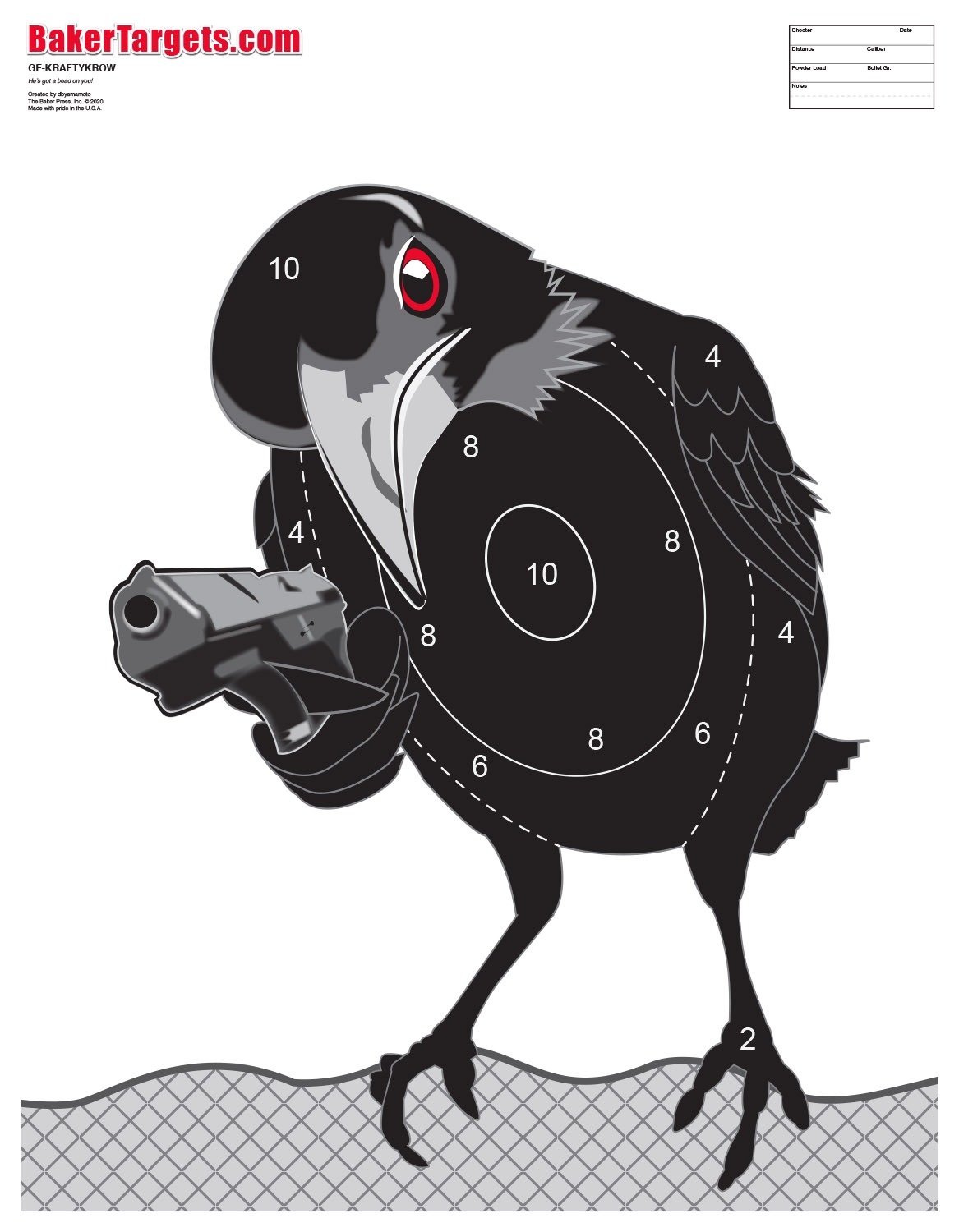 Funny Shooting Targets Baker Targets