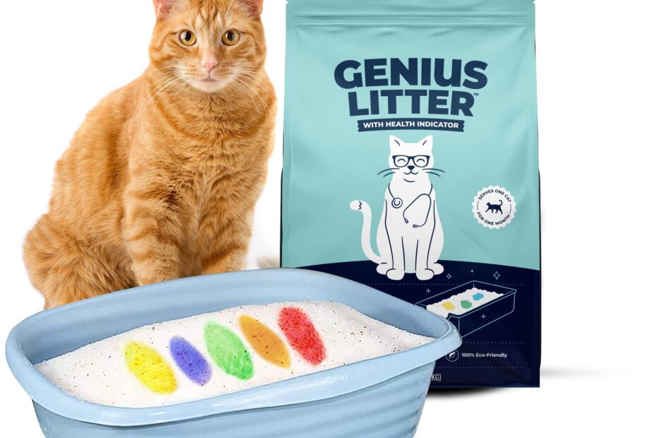 Genius Litter With Health Indicator Cat Litter 6 lbs