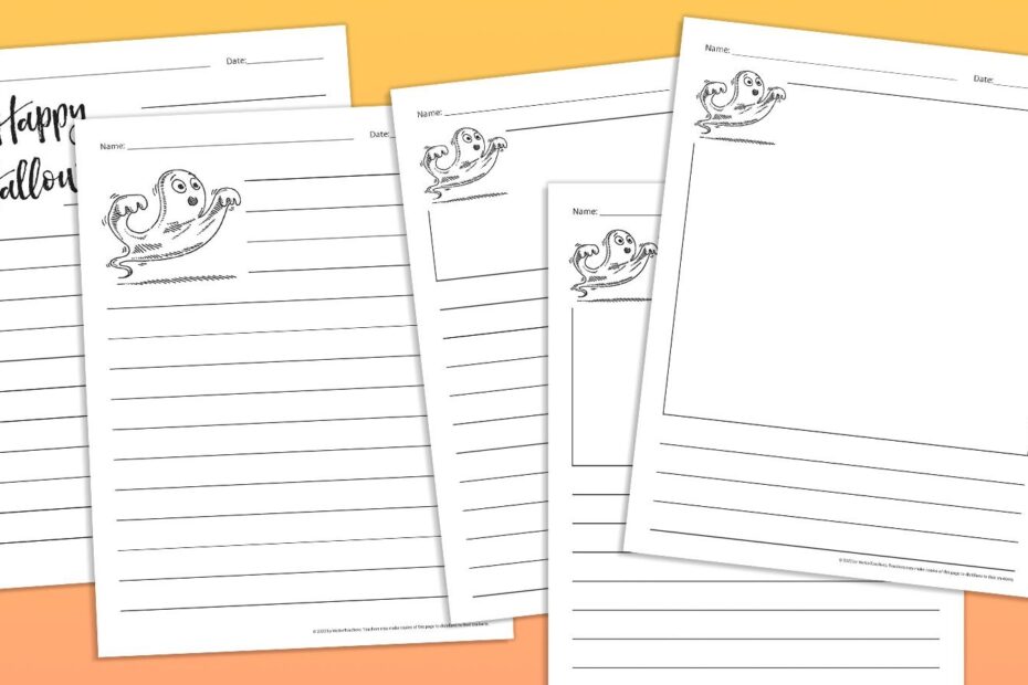Get Free Halloween Writing Paper 20 Spooky Writing Prompts