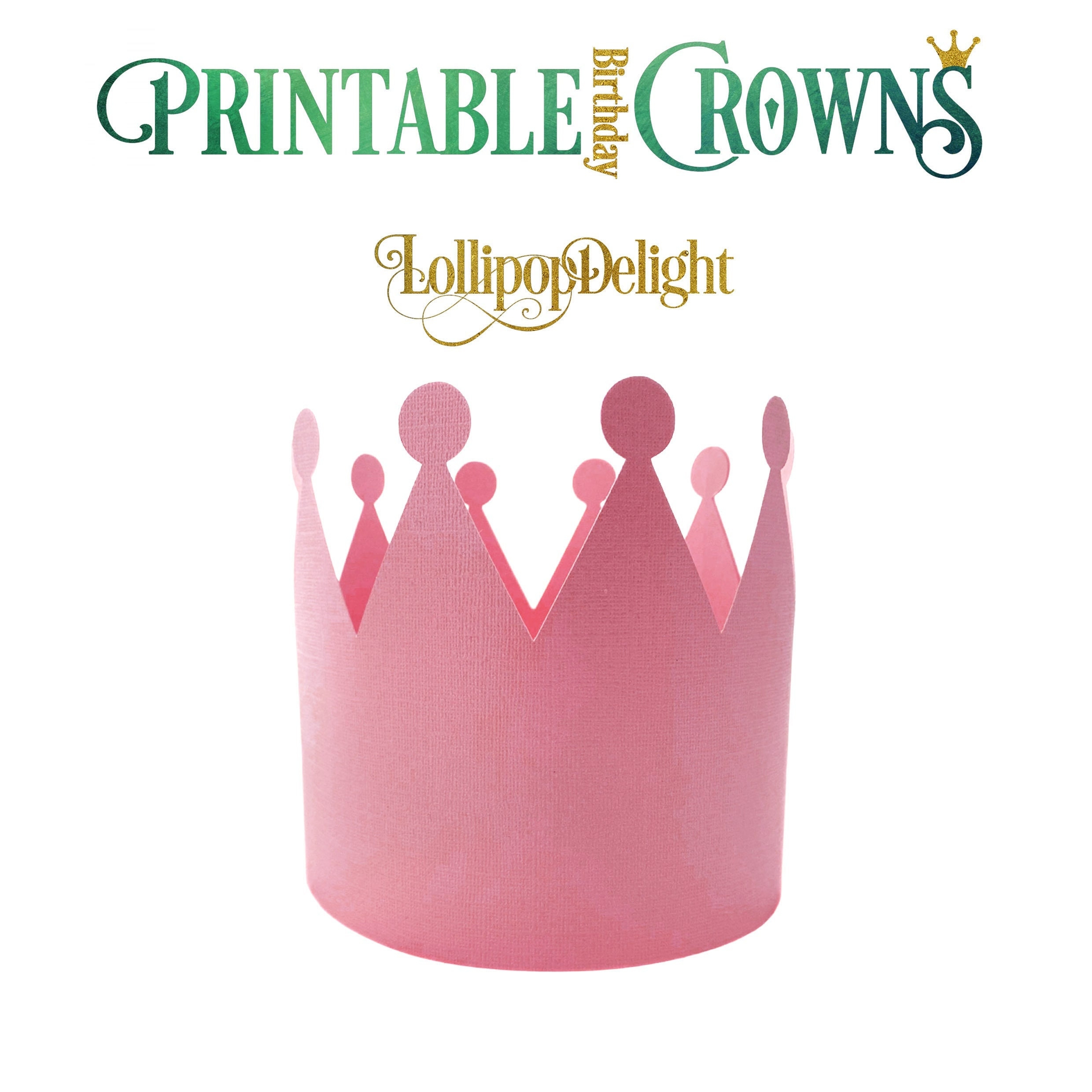 Glinda Good Witch Crown Template Etsy