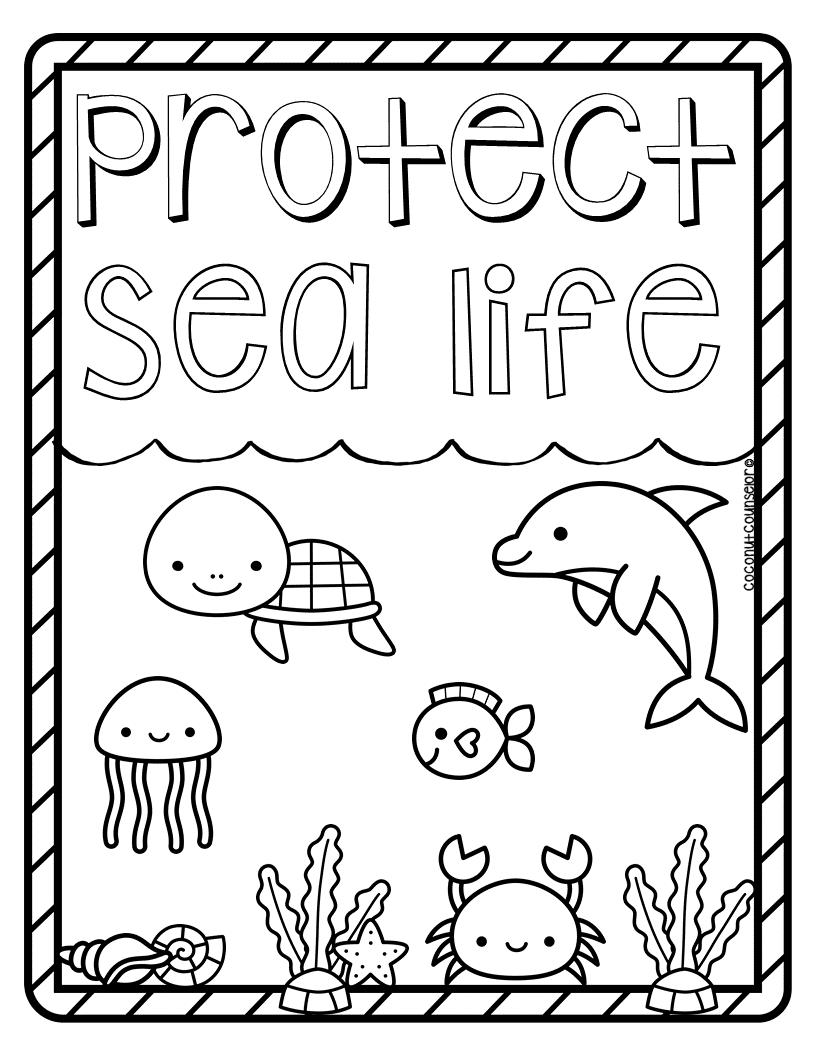 Go Green Coloring Pages