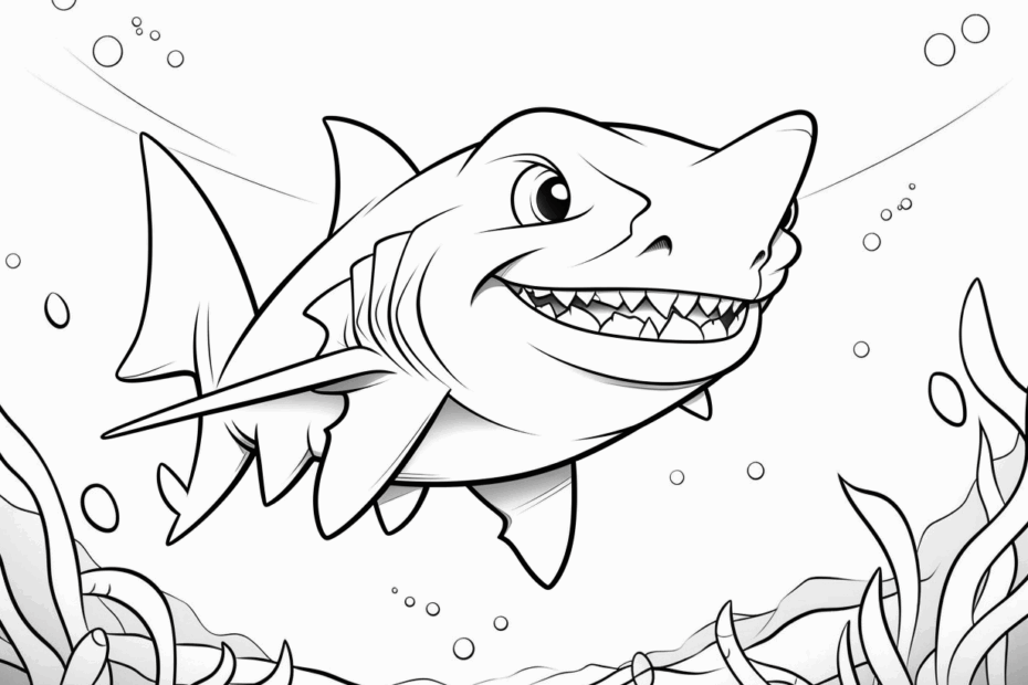 Goblin Shark Coloring Pages Top 12 Free Printable Designs