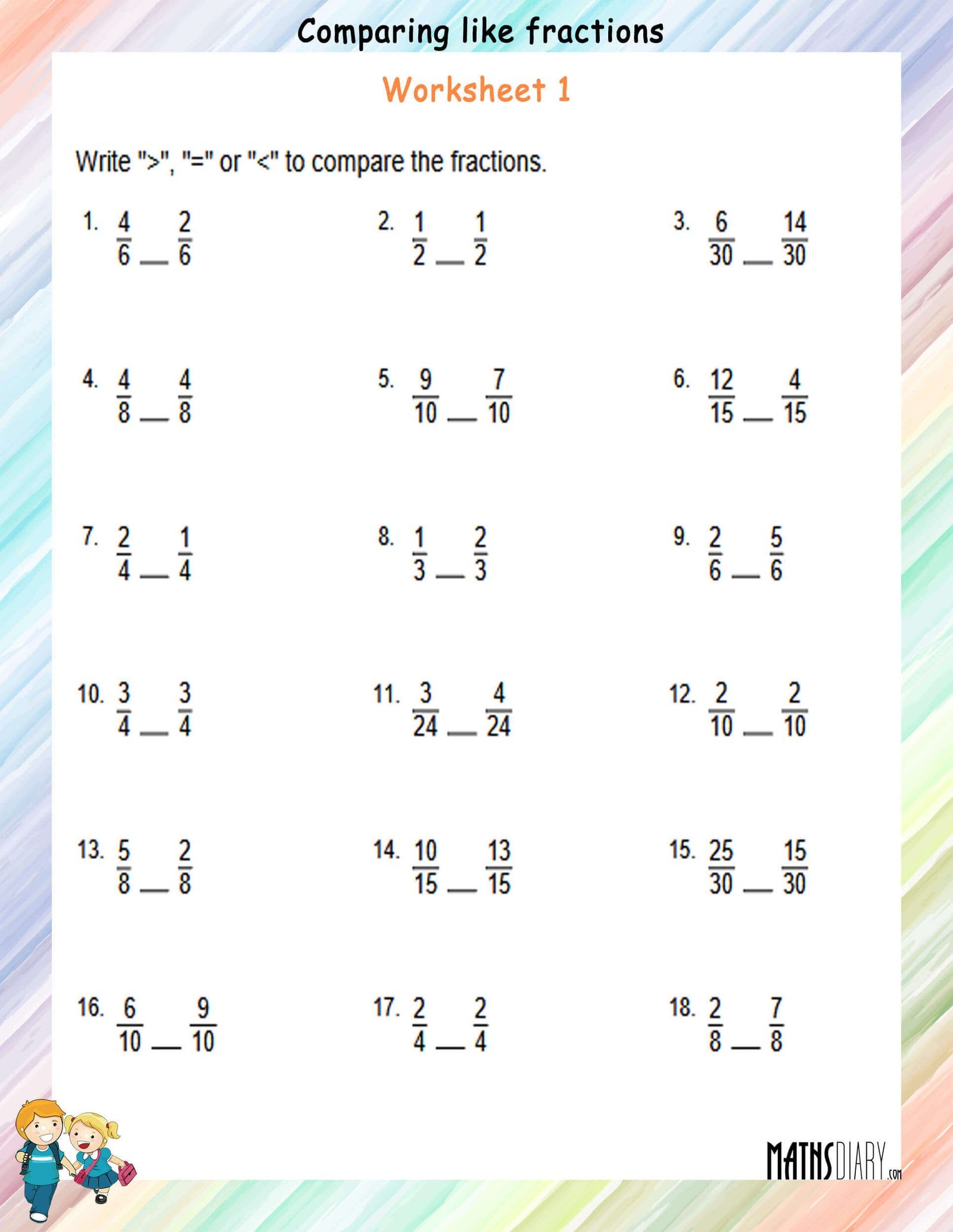 Grade 3 Math Worksheets