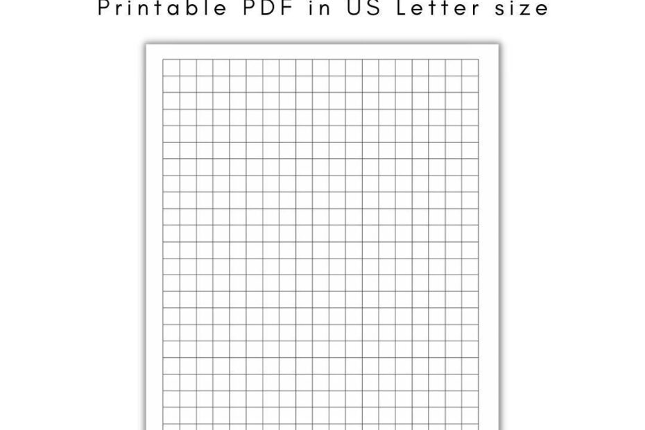 Graph Paper Printable Graph Paper Graph Paper Printable Graph Paper 1 Cm 1 Cm Graph Paper Etsy