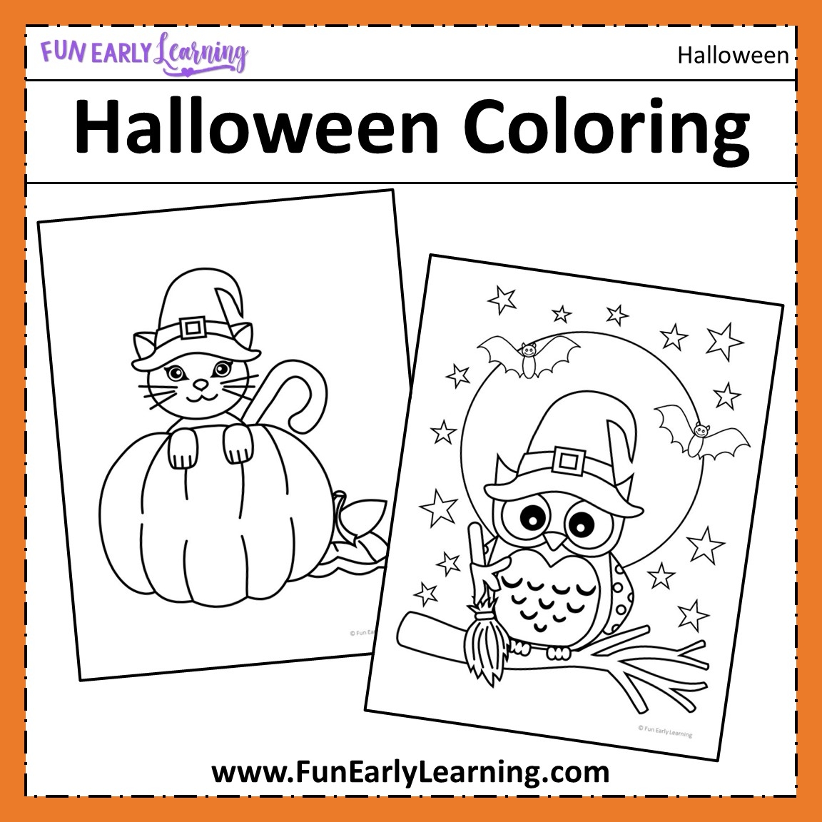 free halloween printable coloring pages