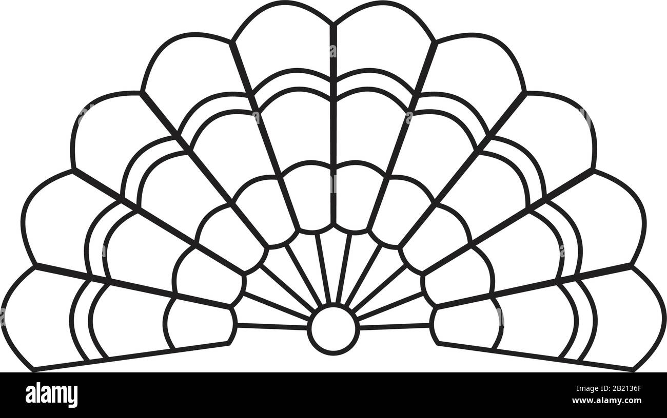 Handheld Fan Icon Template Black Color Editable Handheld Fan Icon Symbol Flat Vector Illustration For Graphic And Web Design Stock Vector Image U0026 Art Alamy