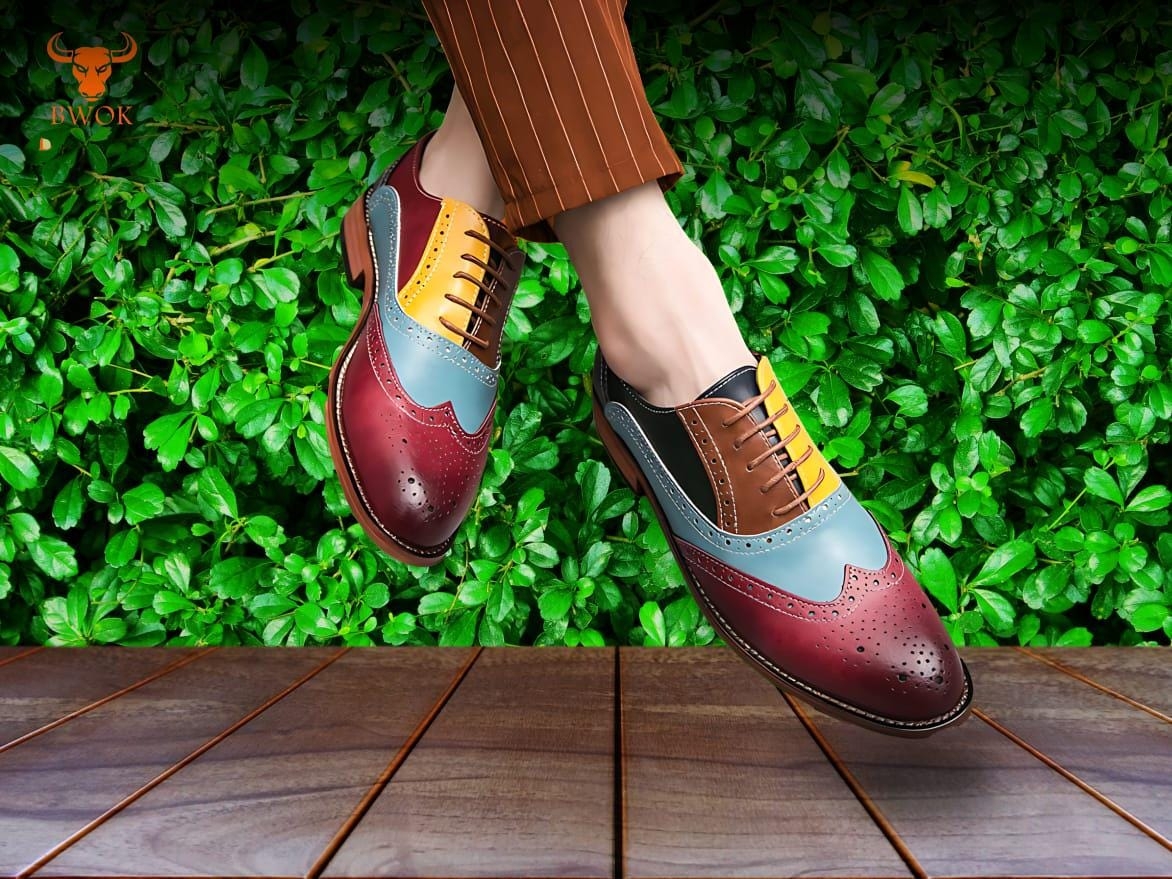 colorful dress shoes