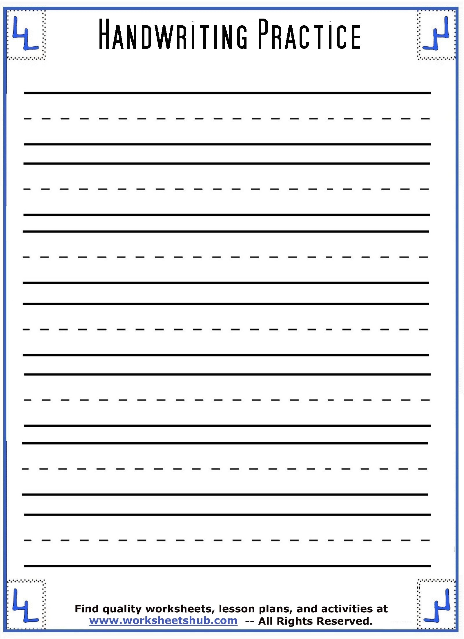 printable writing tracing paper