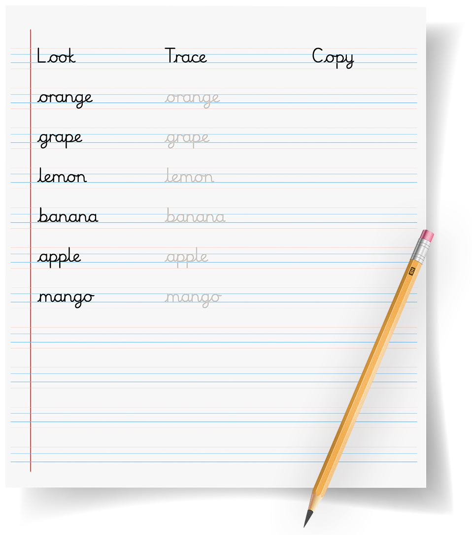 cursive practice worksheet generator