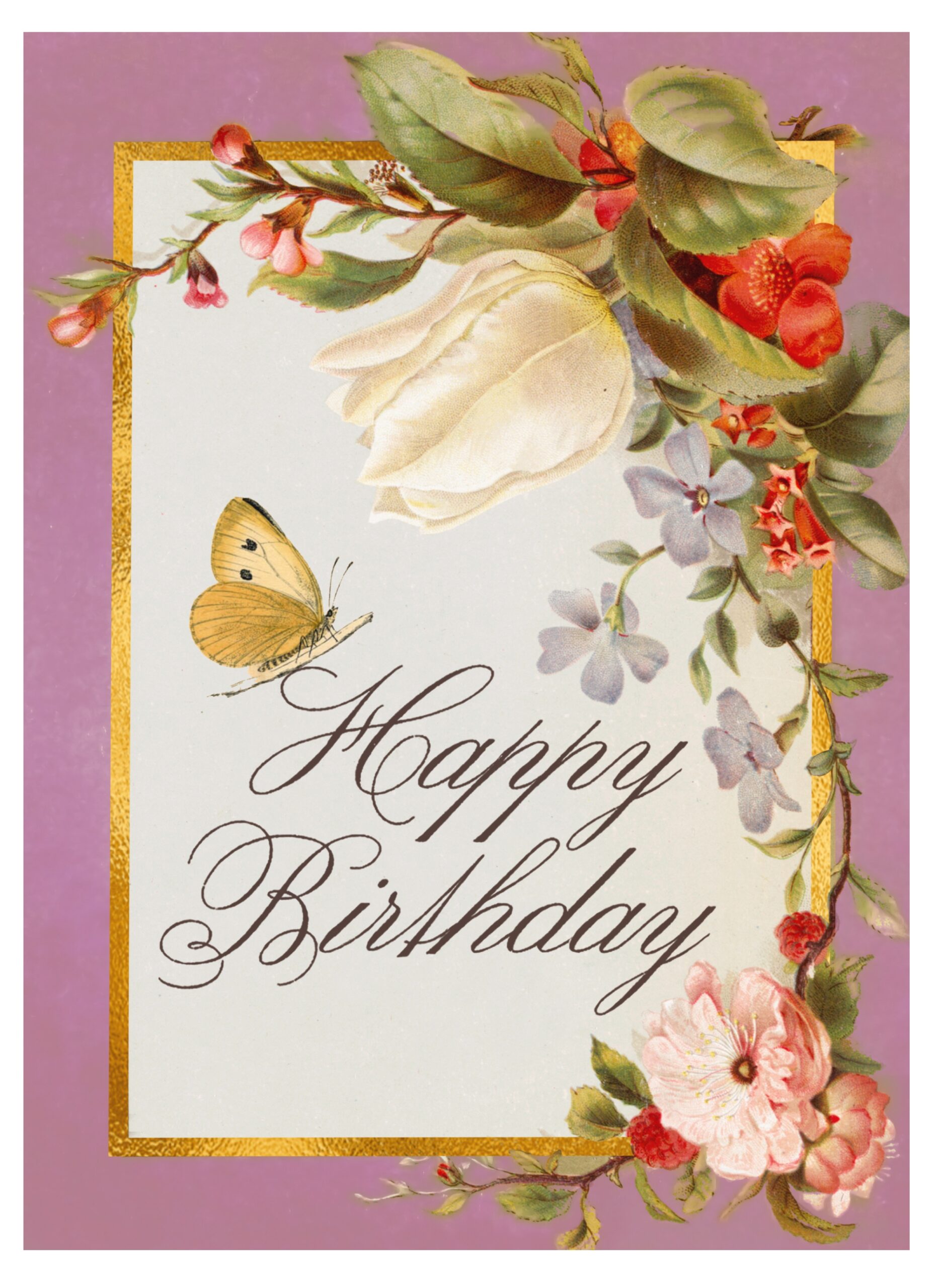 happy birthday printable sign