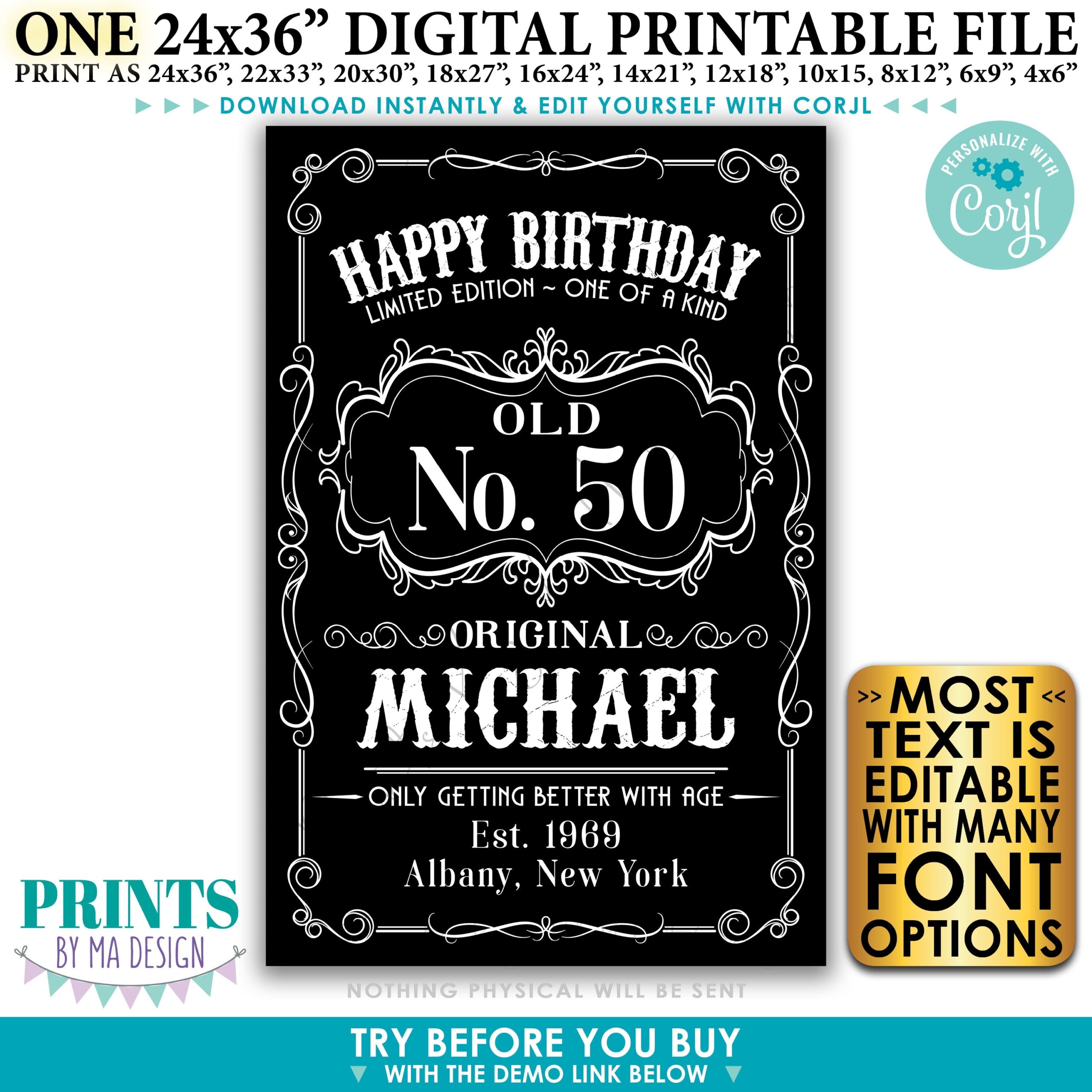 downloadable free printable jack daniels template