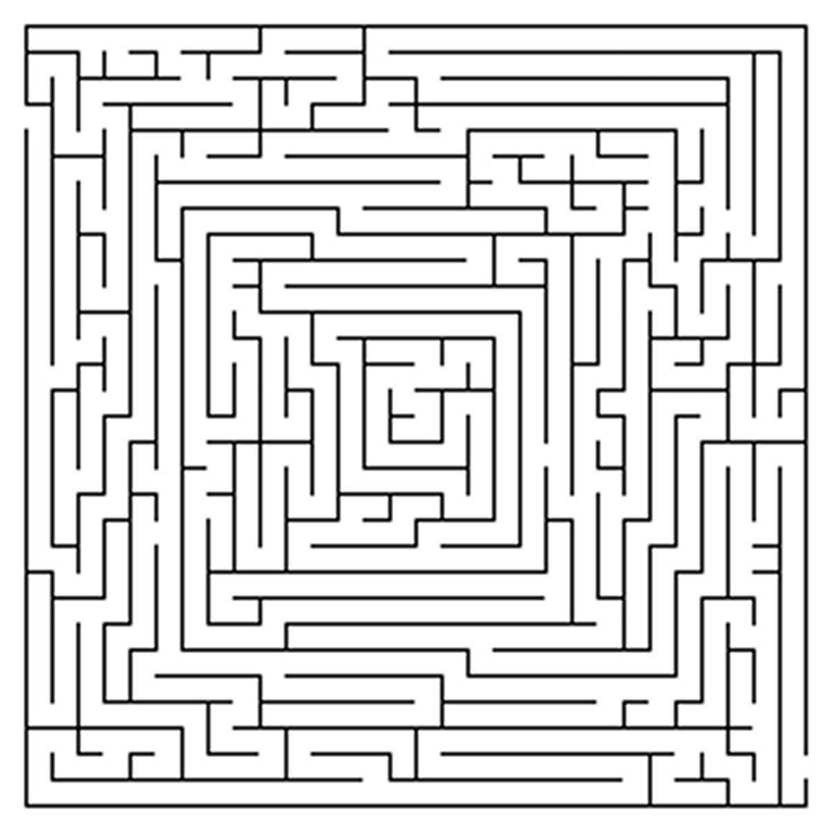 Hard Mazes Best Coloring Pages For Kids Worksheets Library