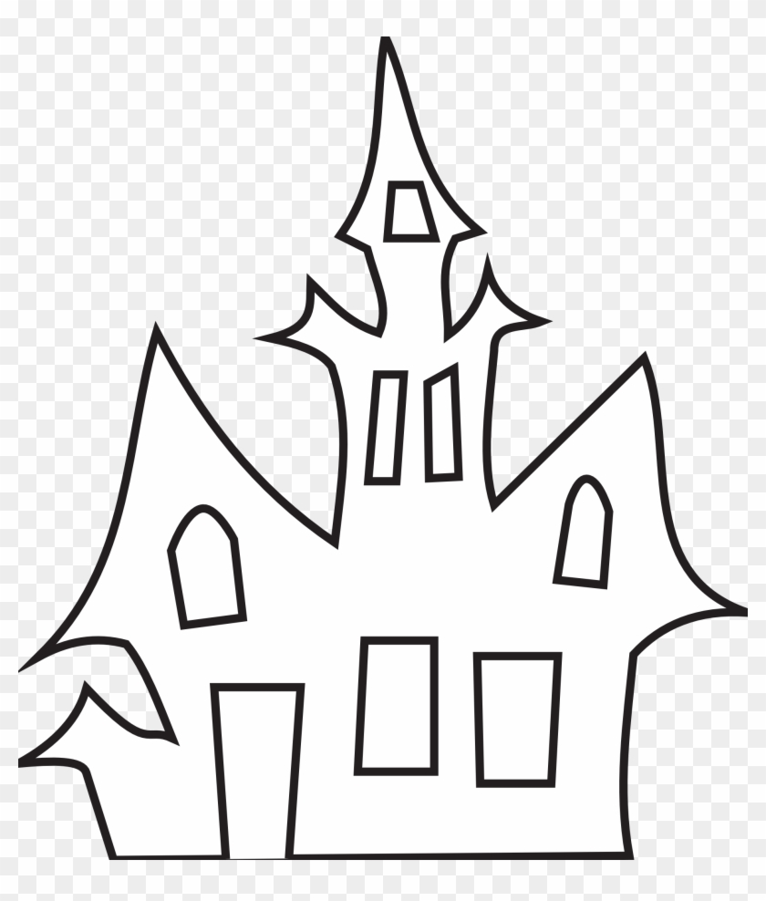 printable haunted house template