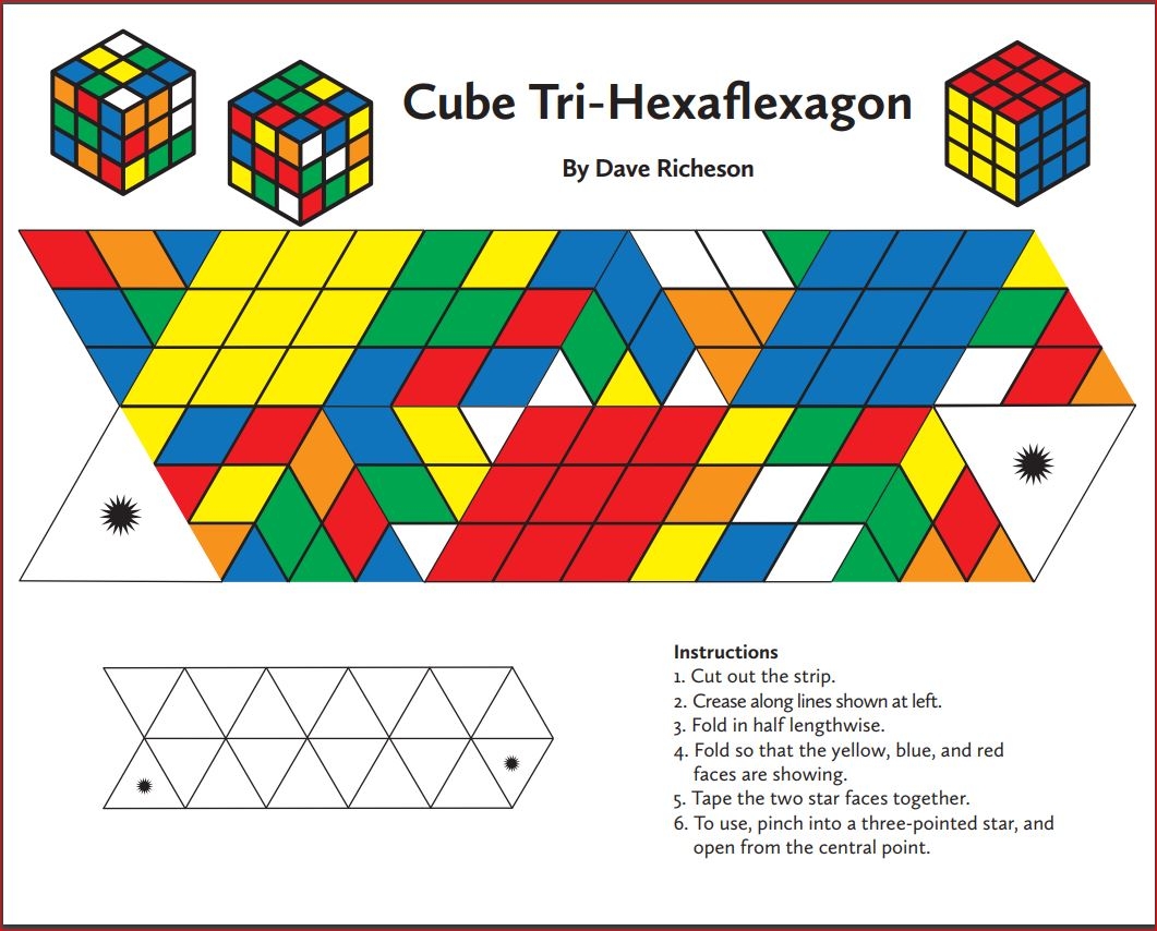 flexagon template printable