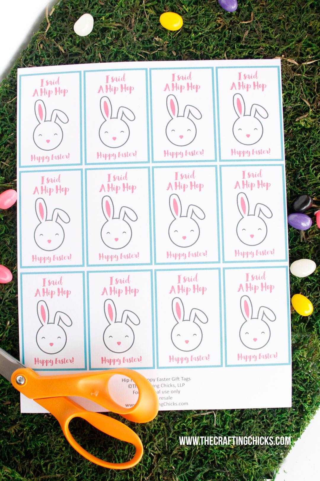 easter tag printables