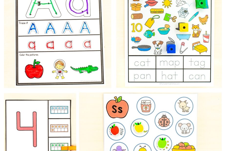 Homeschool Printables For Kindergarten Worksheets Library