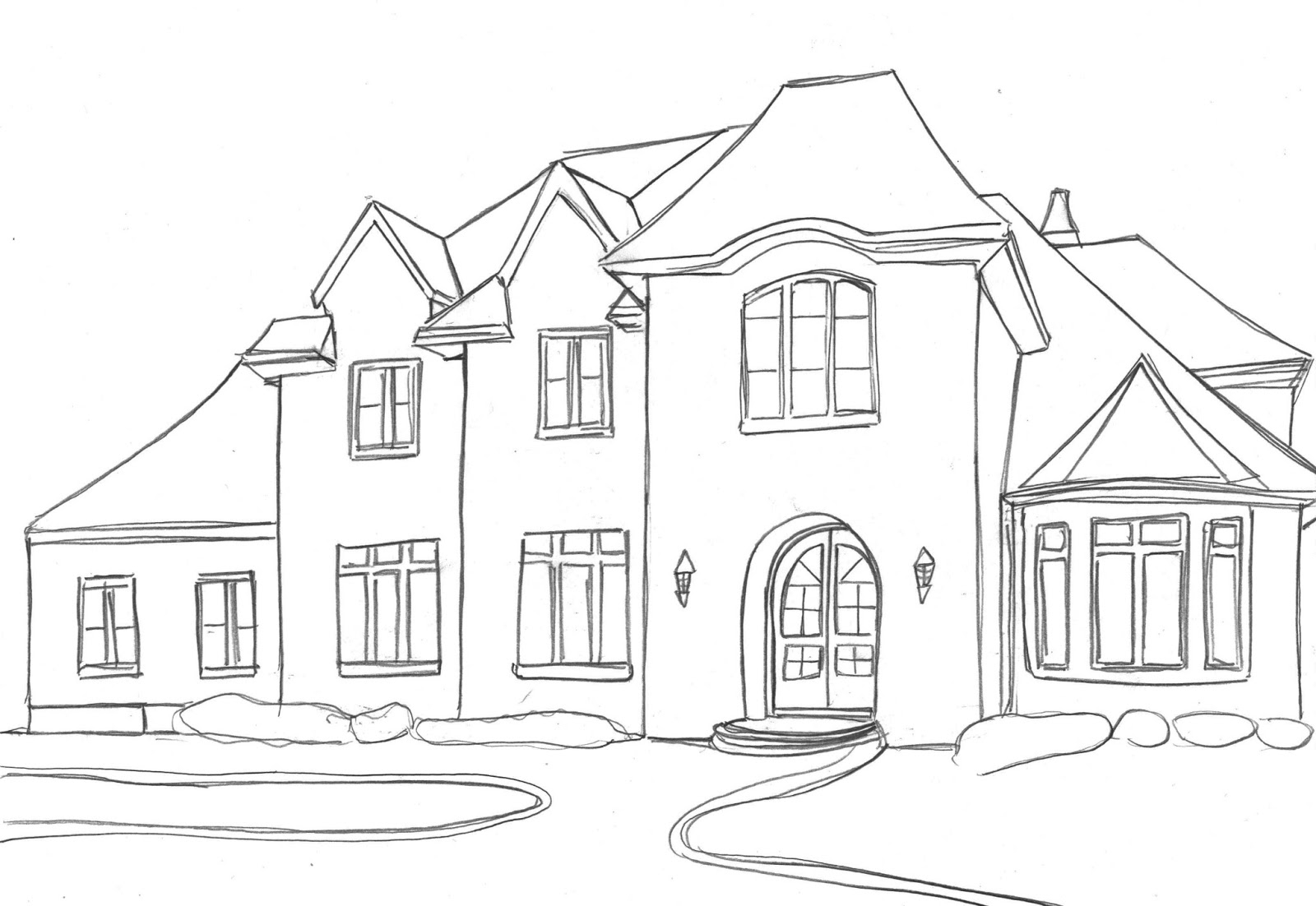 House 66443 Buildings And Architecture Free Printable Coloring Pages