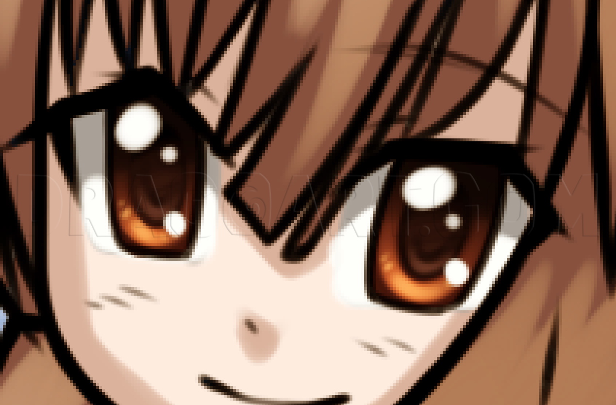 How To Color Anime Eyes Digitally Drawing Step By Step By Dawn 