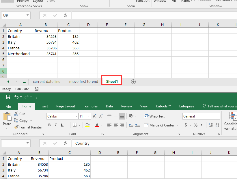 How To Compare Two Worksheets In Same Workbook Or Different Workbooks