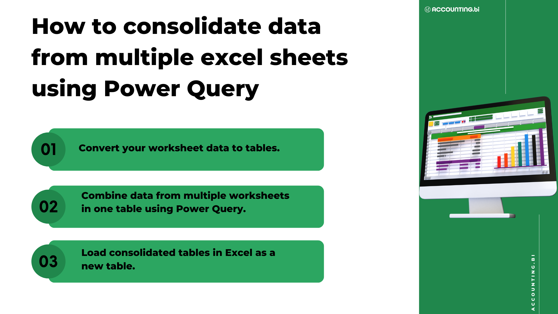 How To Consolidate Data From Multiple Excel Sheets Using Power Query Business Intelligence By Accountants For Accountants Accounting bi