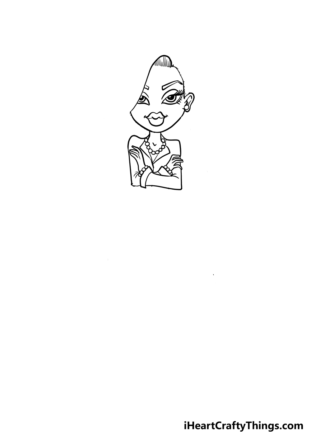 How To Draw A Bratz Doll Step By Step 
