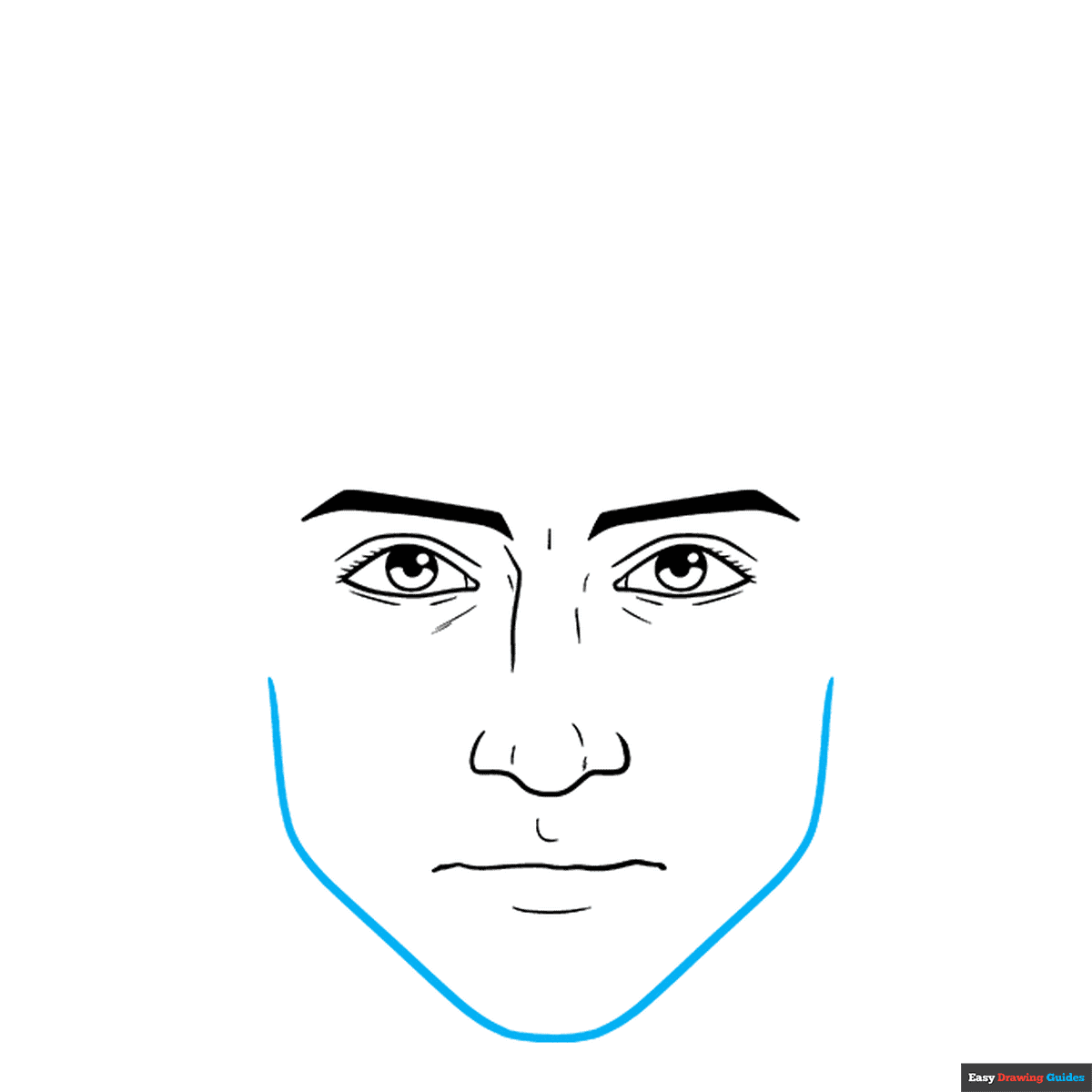 How To Draw A Face Really Easy Drawing Tutorial