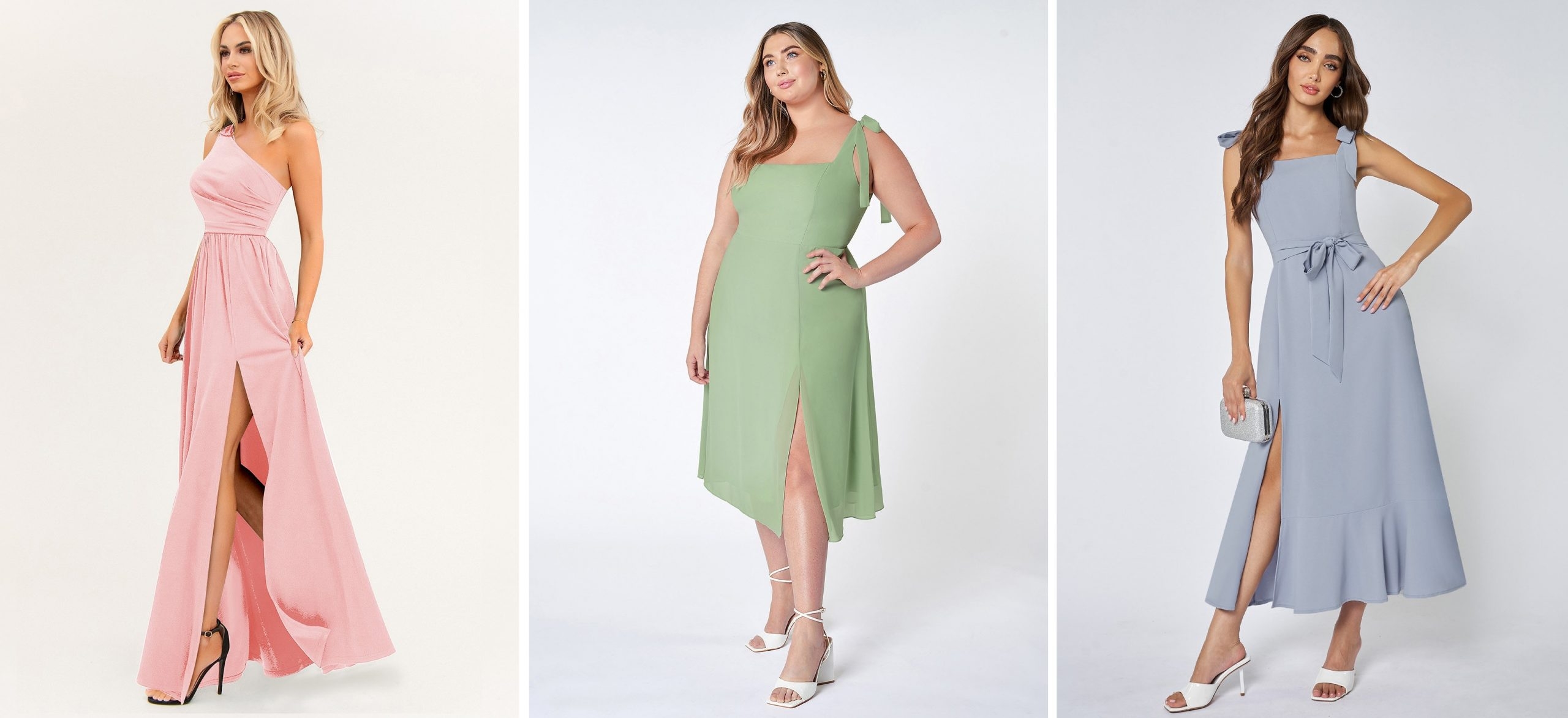 pastel colored spring dresses