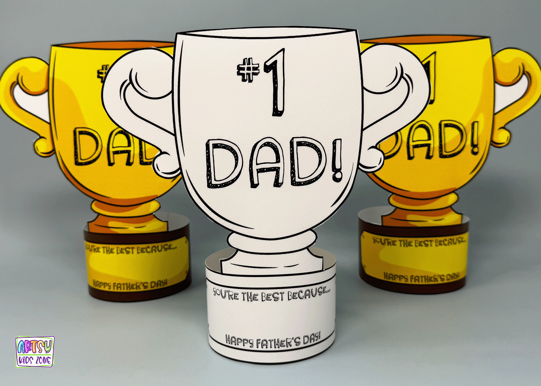 How To Make A Father s Day Trophy