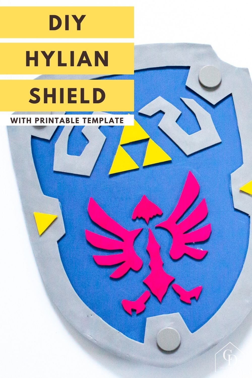 How To Make A Hylian Shield Craftivity Designs