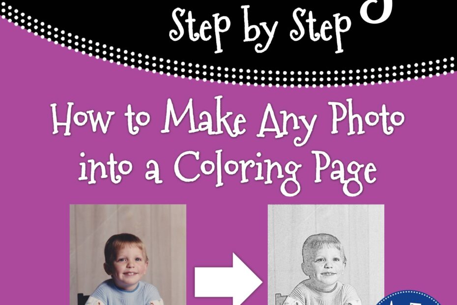 How To Make Any Picture A Coloring Page A Turn To Learn