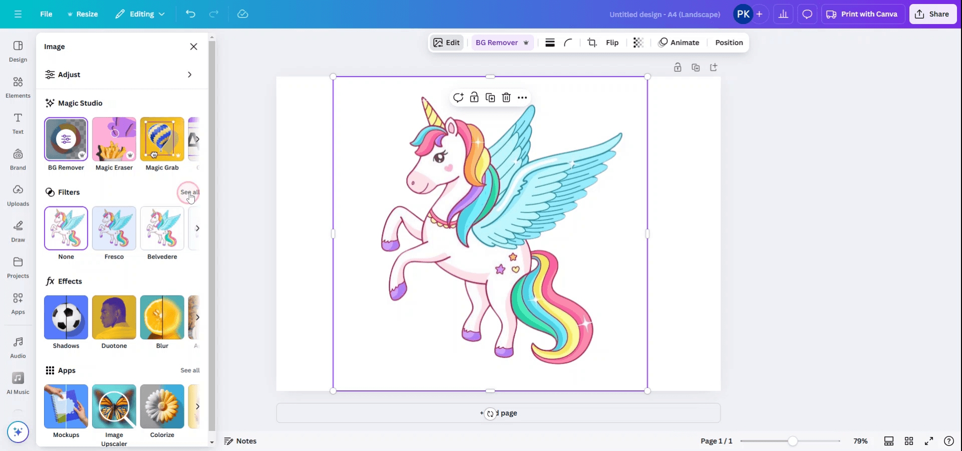 how to turn a picture into a coloring page