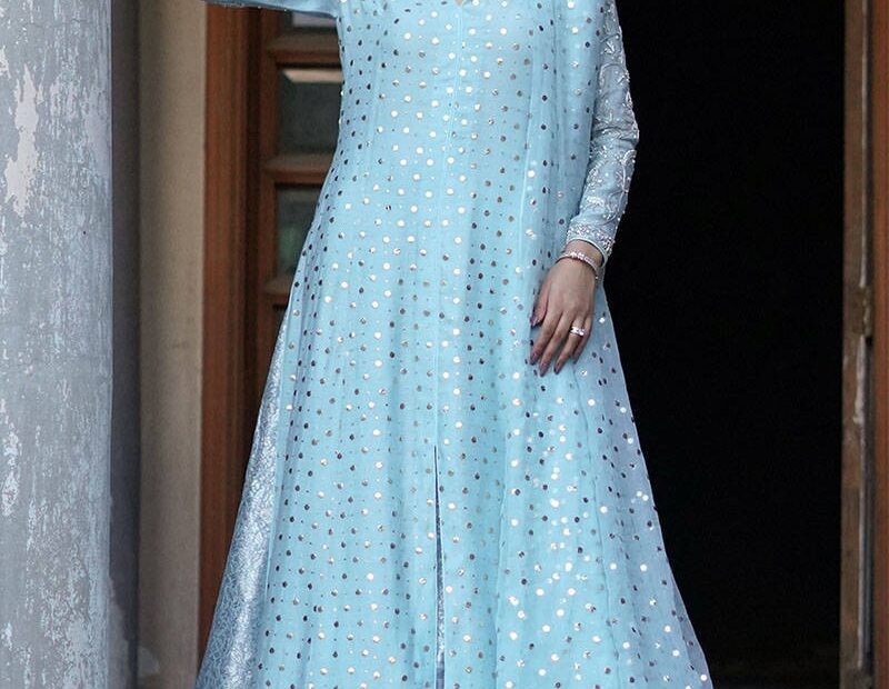 Ice Blue Gown
