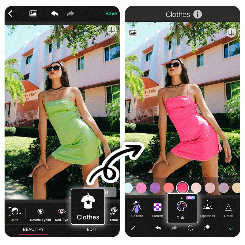 change color of picture