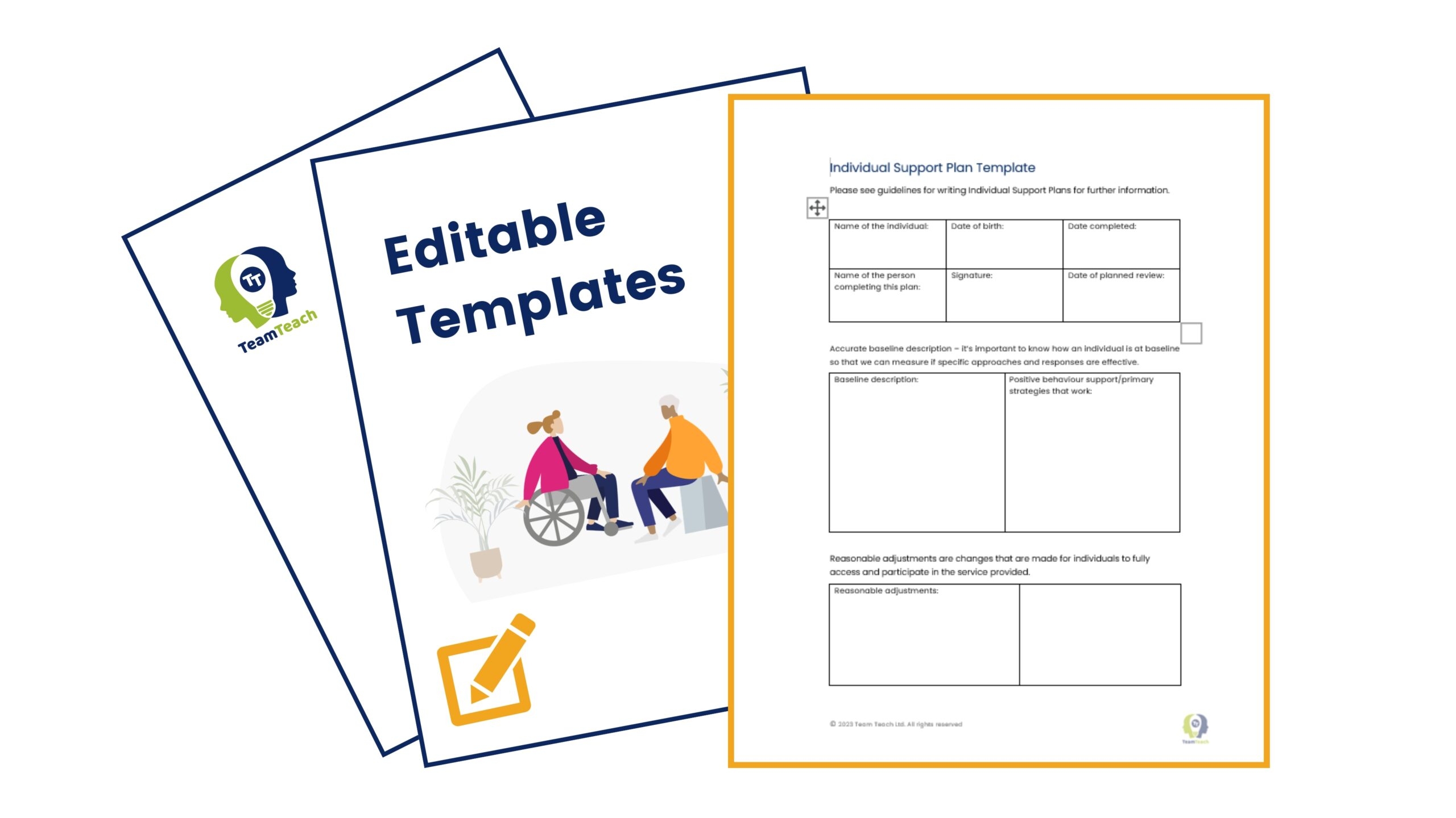 Individual Support Plan Template TeamTeach Knowledge Hub