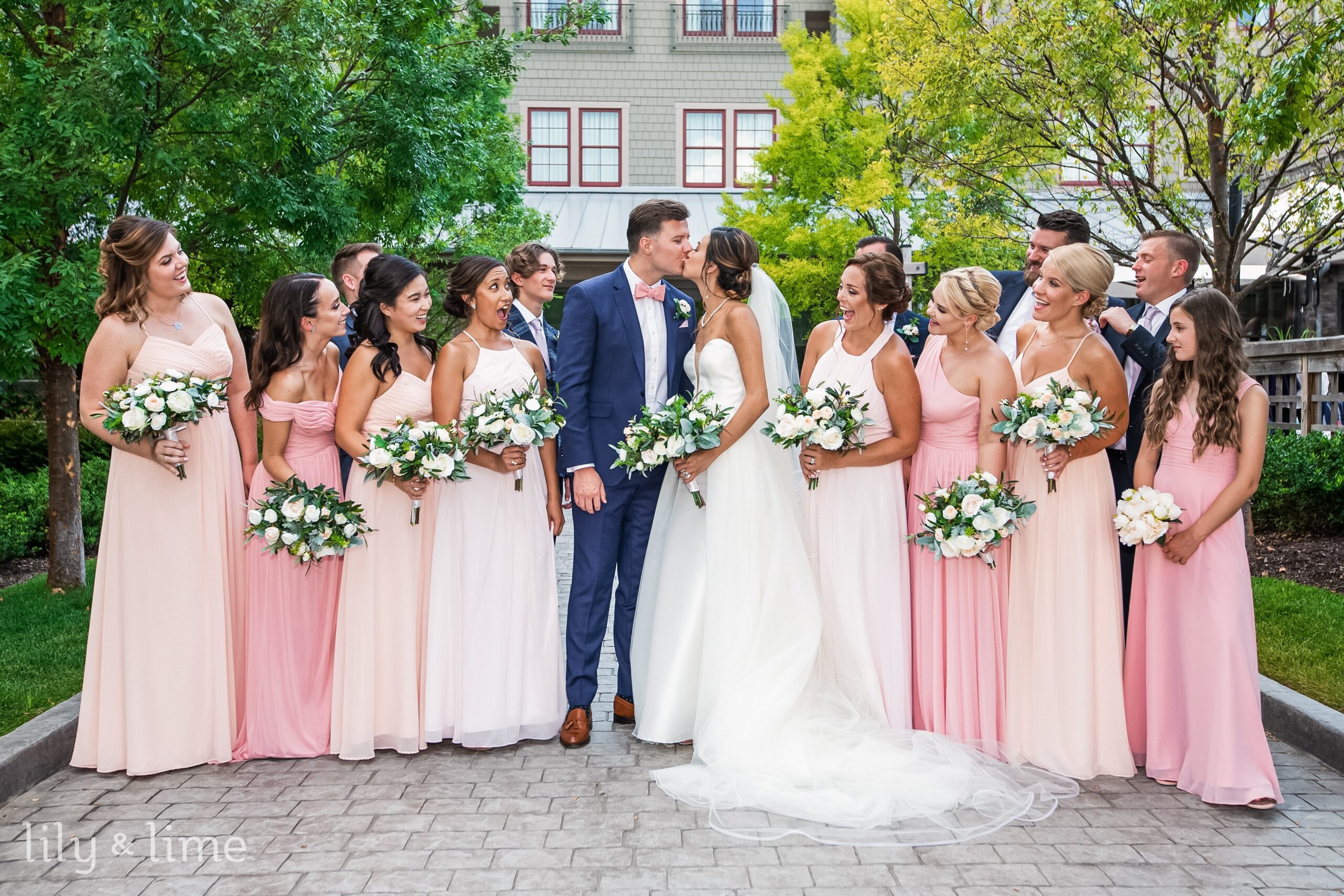 pink color combinations for dresses