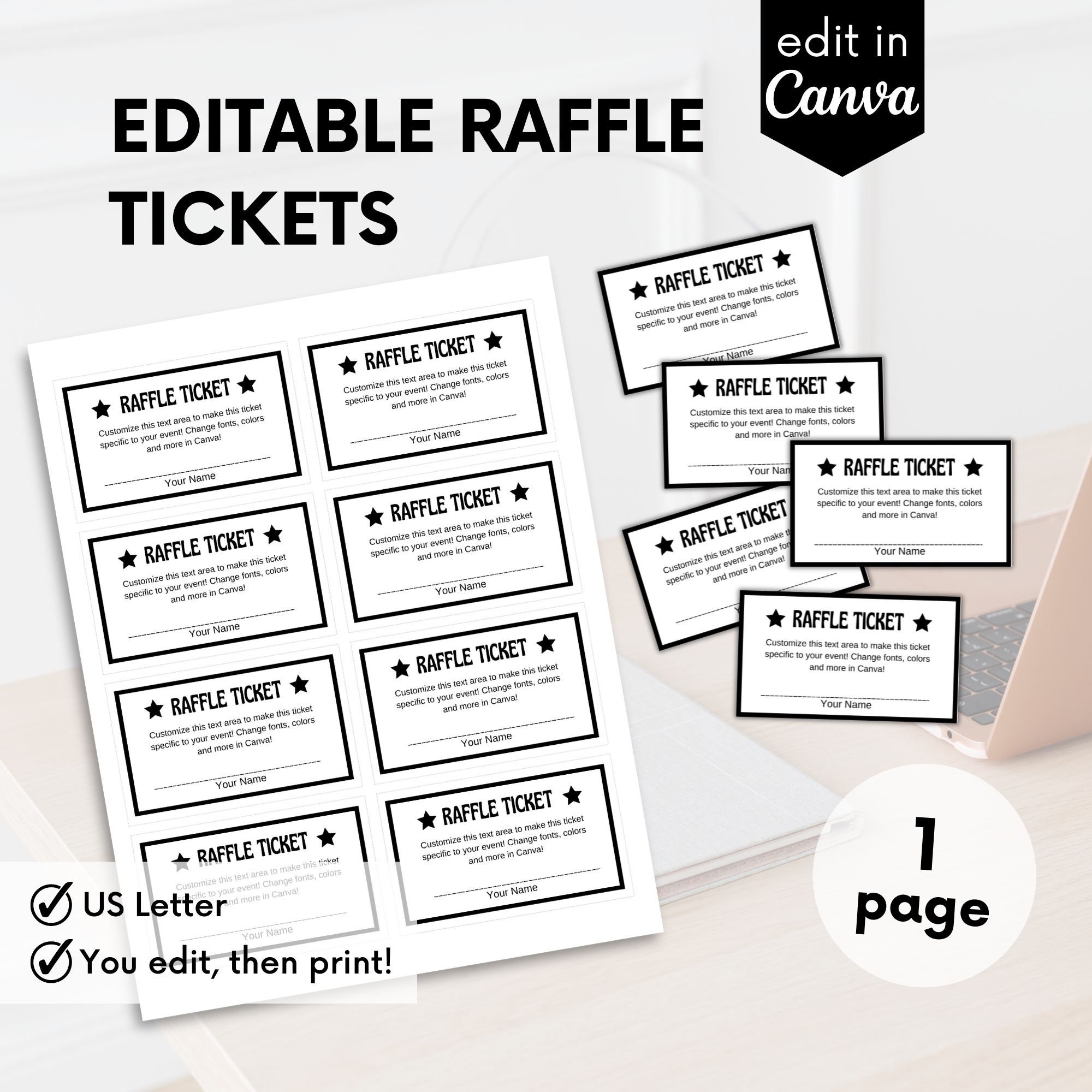 make your own tickets free printable