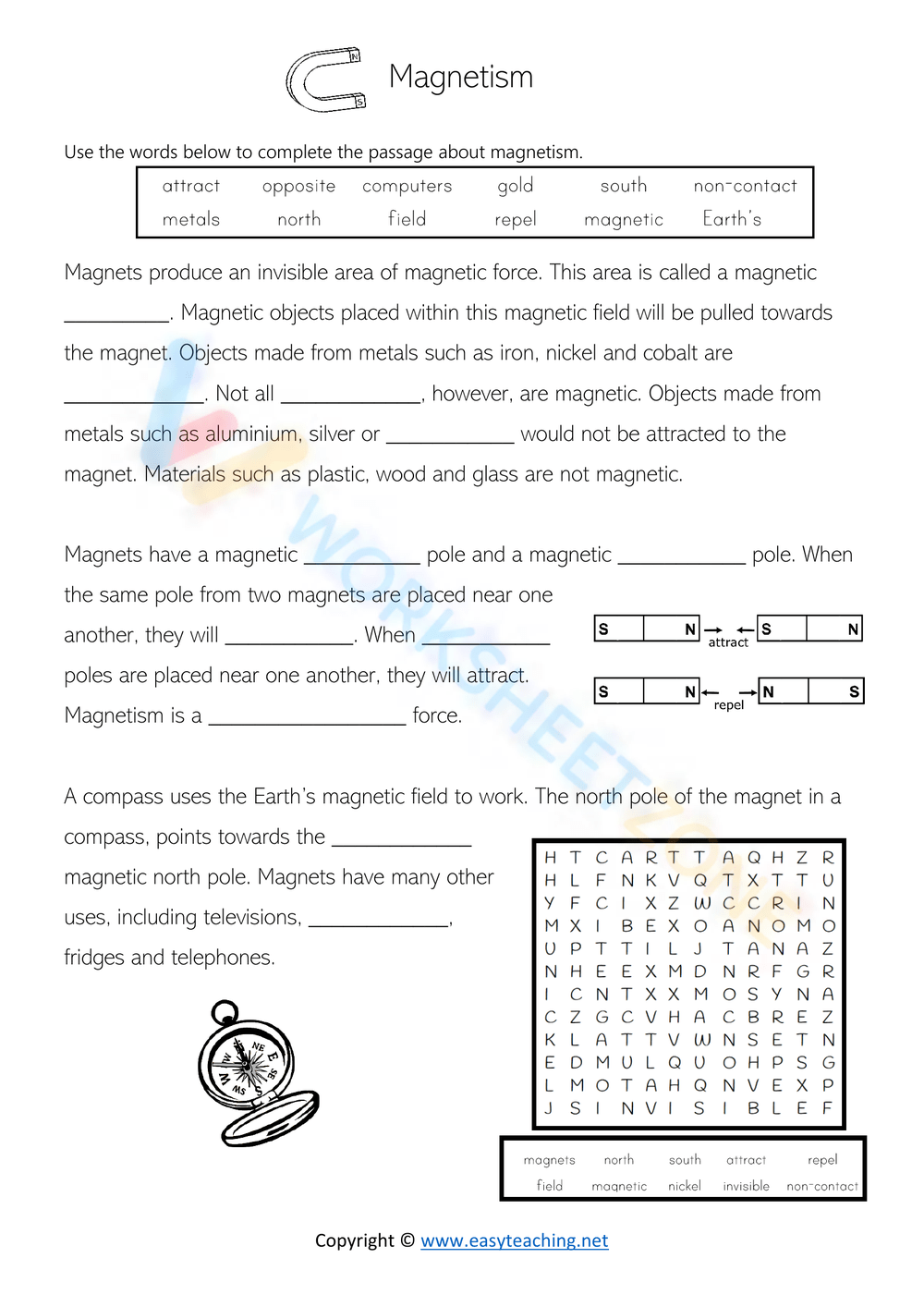 Intro To Magnetism Worksheet Answers Cheap