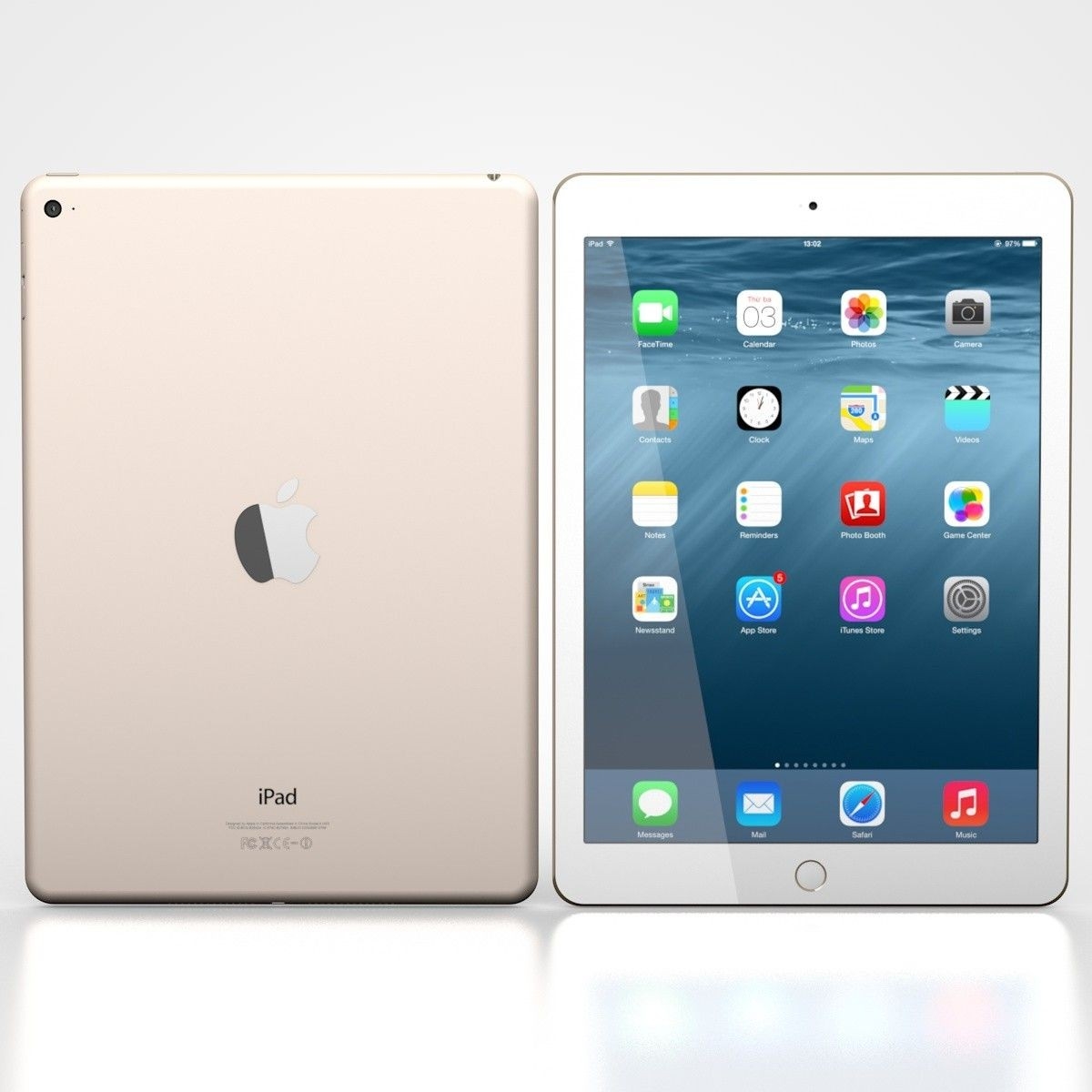Ipad Papercraft 3dsmax Apple Ipad Air 2 3d Model 3d Modeling Pinterest Printable Papercrafts Printable Papercrafts
