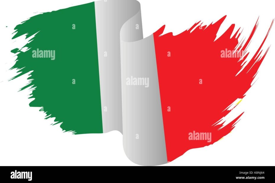 Italy Flag Vector Symbol Icon Design Italian Flag Color Illustration Isolated On White Background Stock Vector Image U0026 Art Alamy