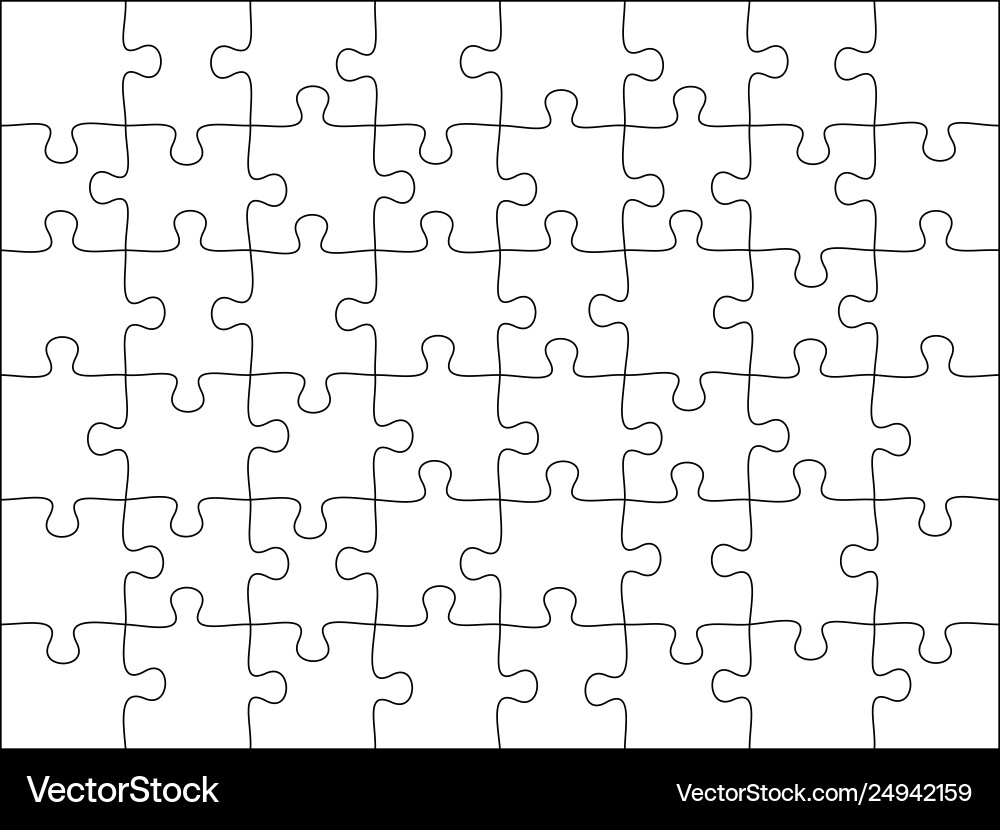 jigsaw puzzle template free printable