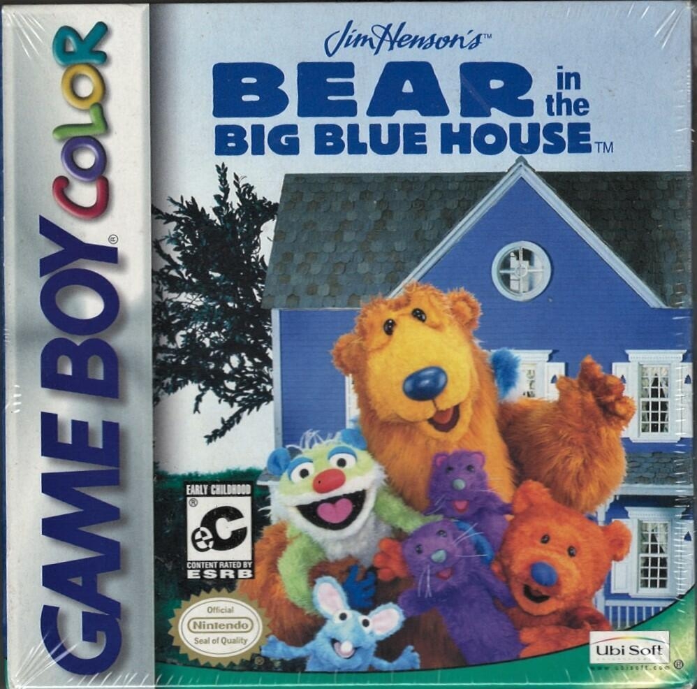 bear in the big blue house coloring pages