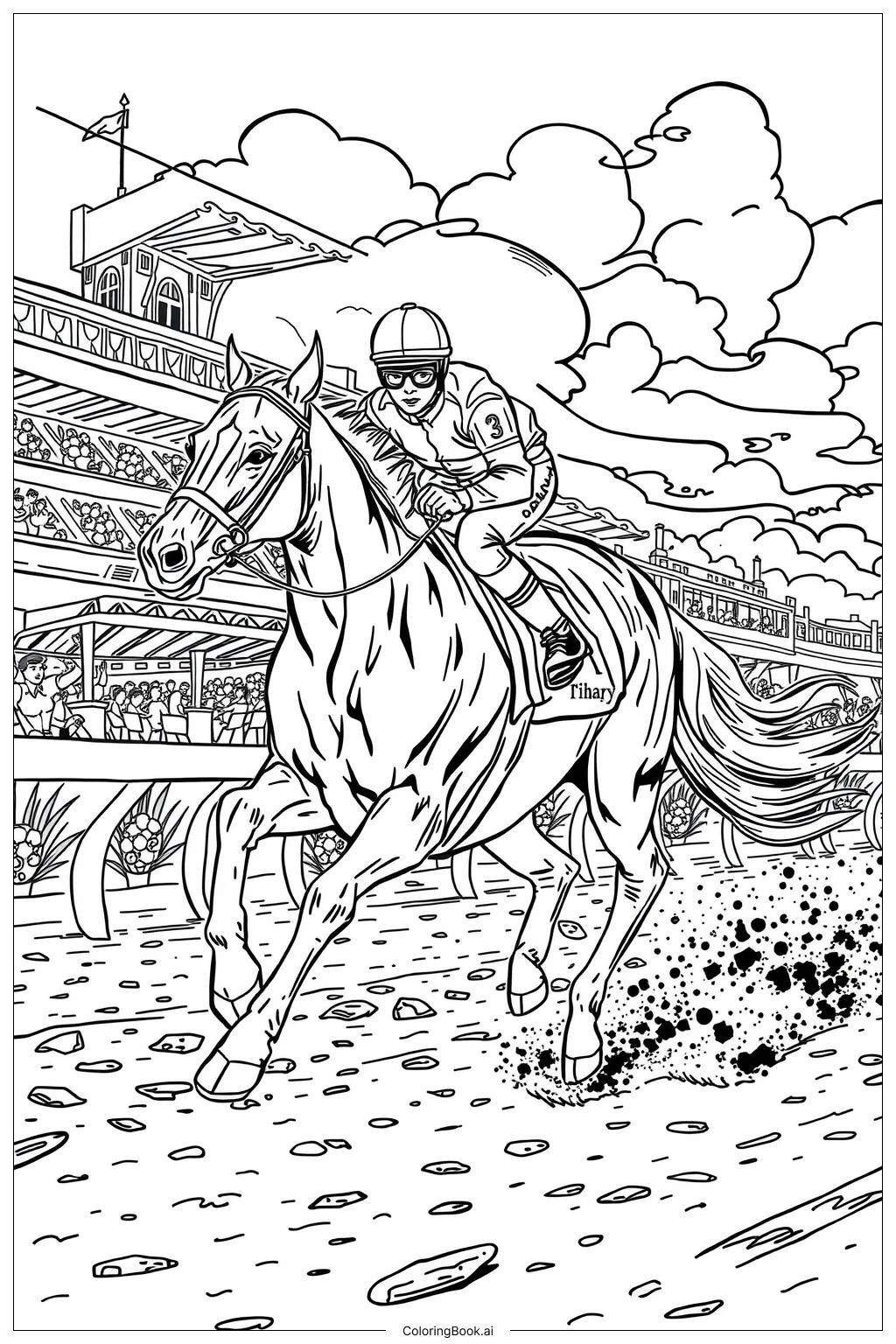 horse coloring pictures