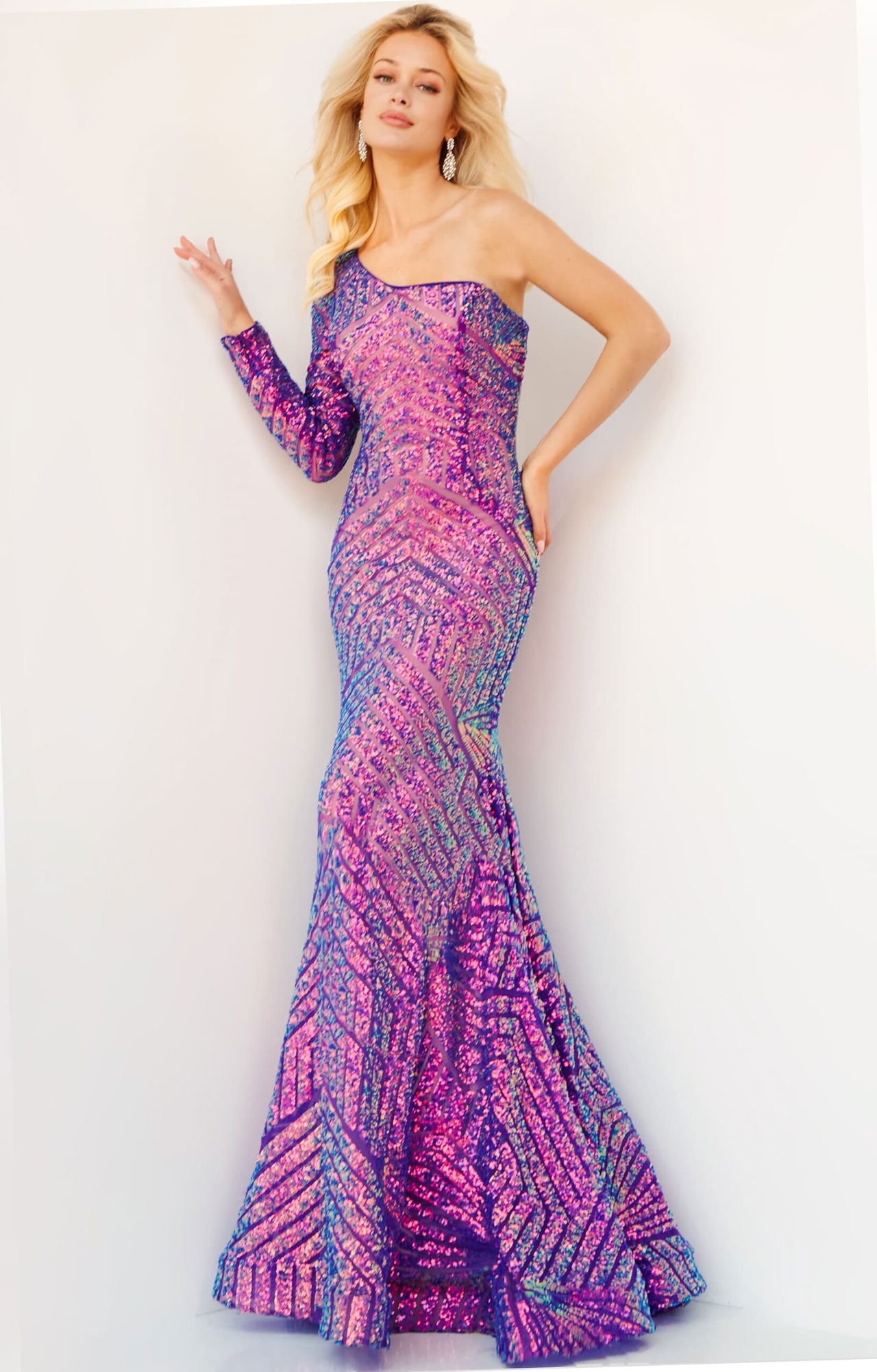 iridescent color dress