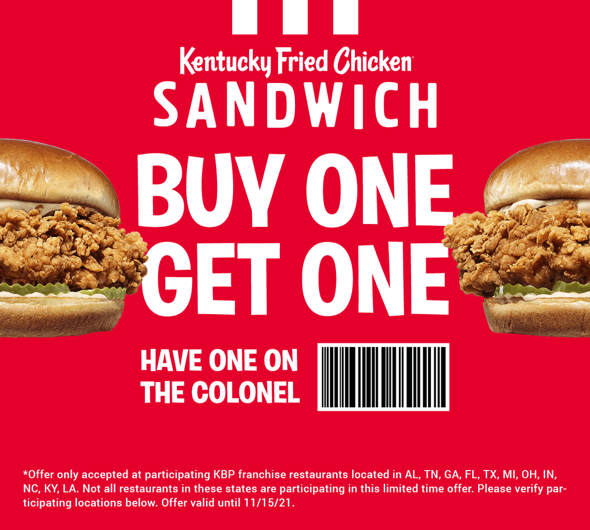 KFC Finger Lickin Good Deals