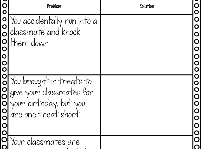 Kindness Worksheets Classful