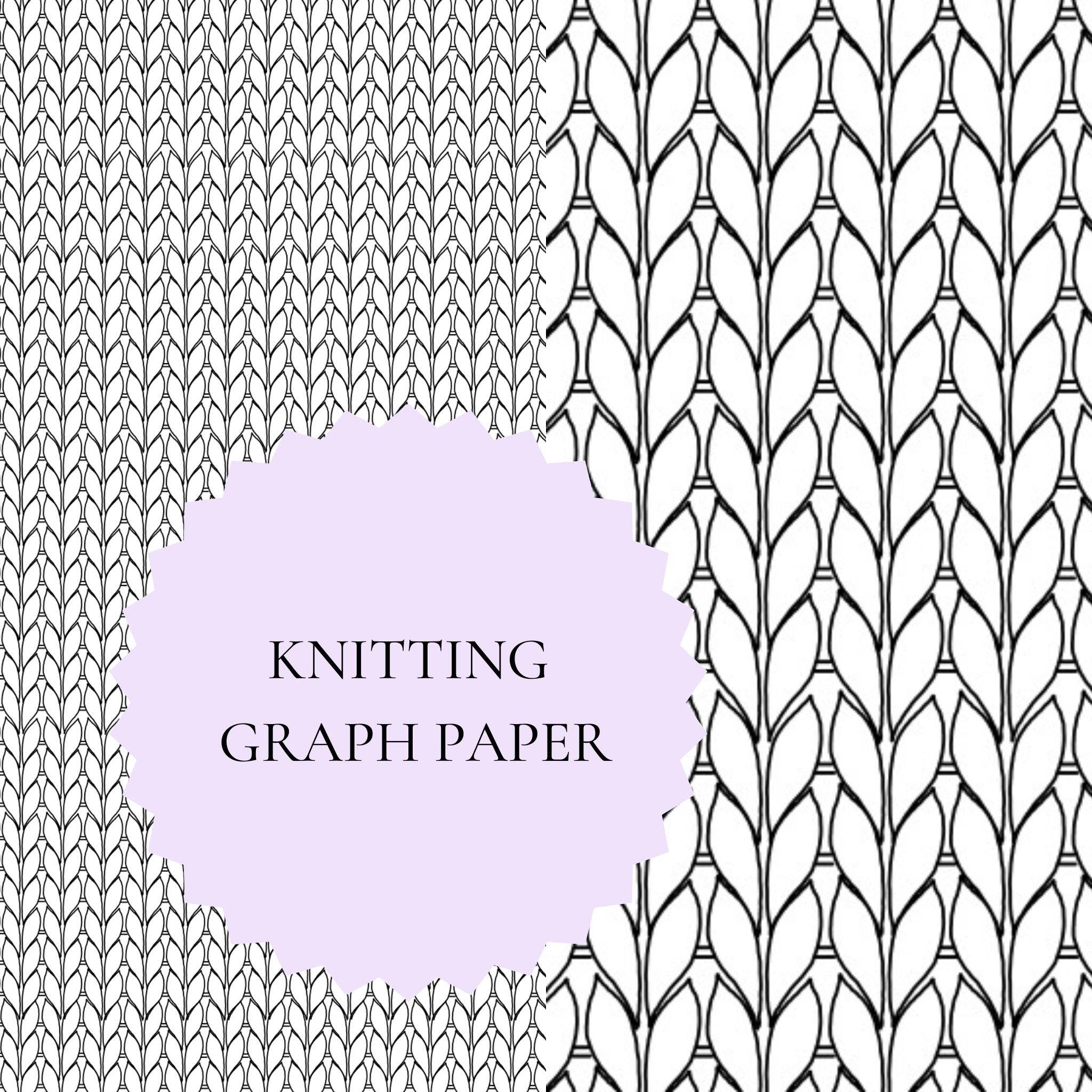 printable knitting graph paper