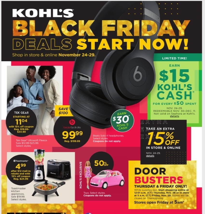 kohls coupons printable